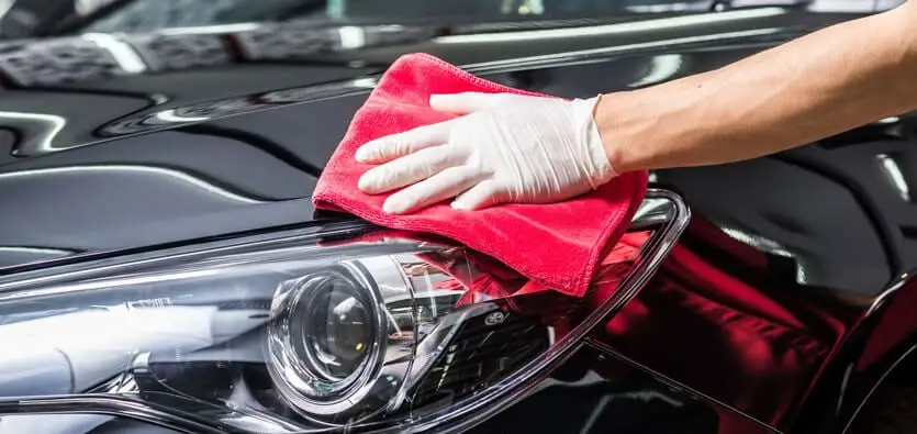 Auto Detailing Danbury CT Cleaning up a nice black mercedes